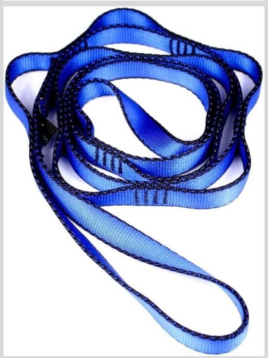 Other - 2Pcs Adjustable Yoga Daisy Chains & Extension Belts blue